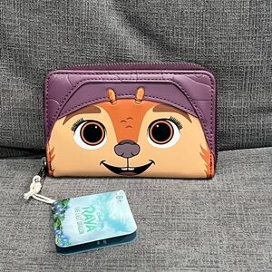 Loungefly Disney Raya and the Last Dragon Tuk Tuk Zip-Around Wallet cardholder